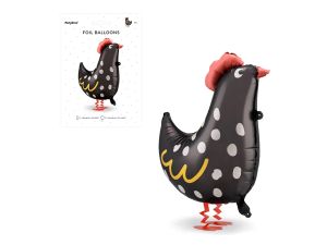 BALON FOLIOWY KOGUT 48X60CM MIX PARTYDECO