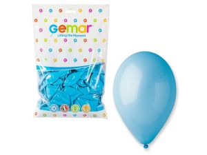 BALON G110 PASTEL 12" BŁĘKITNY 100SZT GODAN