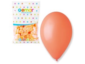 BALON G110 PASTEL 12" POMARAŃCZOWY 100SZT GODAN