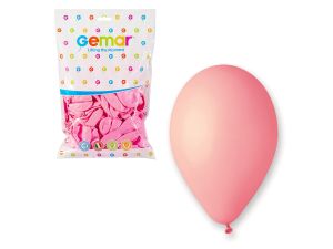 BALON G110 PASTEL 12" RÓŻOWY JASNY 100SZT