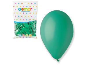 BALON G90 PASTEL 10" CIEMNOZIELONY 100SZT GODAN