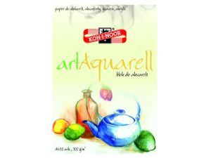 BLOK AKWARELOWY ART AQUARELL A4 10 KARTEK 300G