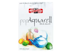 BLOK AKWARELOWY POP AQUARELL A4 10 KARTEK 250G