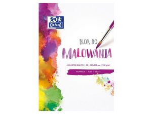 BLOK DO MALOWANIA OXFORD A3 20 KARTEK 120G BIAŁY