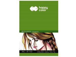 BLOK DO RYSUNKU ART 300G A4 15 ARK HAPPY COLOR