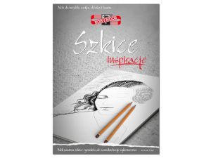 BLOK INSPIRACJE 1  SZKICE A4 20 KARTEK 110G