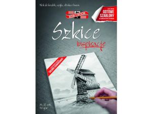 BLOK INSPIRACJE 2 SZKICE  A4 20 KARTEK 110G