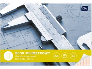 BLOK MILIMETROWY INTERDRUK A4/20K 019
