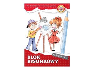 BLOK RYSUNKOWY A2 30 KARTEK 90G/M