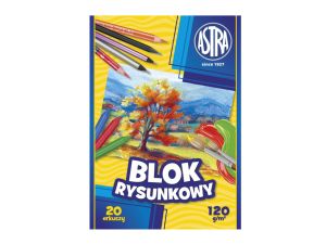 BLOK RYSUNKOWY A4 120G ASTRA