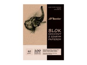 BLOK SZKICOWNIK EKO A4 80G 100 ARK 90853 LENIAR 