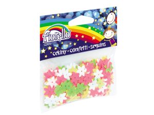 CEKINY CONFETTI KWIATEK PASTEL FIORELLO GR-C14-14