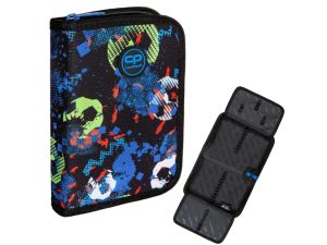 COOLPACK CLIPPER PIÓRNIK JEDNOKLAP BW FOOTBALL BLU