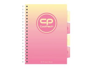 COOLPACK GRADIENT KOŁOZESZYT B5 PEACH