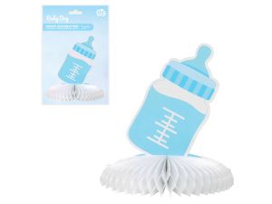 DEKORACJA PAPIEROWA B&G NA STÓŁ BABY BOY JNIEBIESK