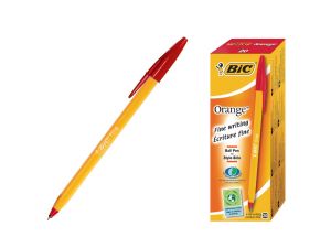 DŁUGOPIS ORANGE CZERWONY A'20 BIC