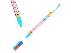 DŁUGOPIS ZE SKUWKĄ NIEB 0,7MM COLOR BLOCK BERLINGO
