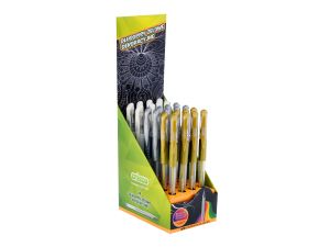 DŁUGOPIS ŻELOWY CRICCO DECO PEN 0,7 MIX DISPL 24 SZT