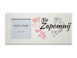 DREWNIANA RAMKA NA ZDJĘCIE 24X11,5 8142