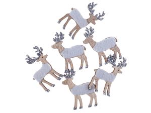 DREWNIANE JELONKI SAMOPRZ. Z FUTER I BROK 4X4,9CM