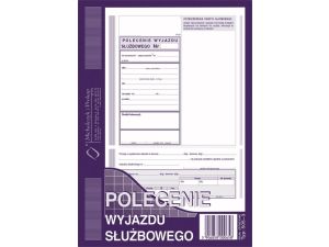 DRUK DELEGACJA POLECENIE WYJAZDU SŁUŻBOWEGO M&P A5/40 505-3