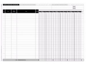 DRUK KF KARTA KONTOWA FINANSOWA A4 MICHALCZYK