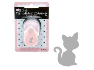 DZIURKACZ OZDOBNY 1,6 CM KOT 2 JCDZ-105-169
