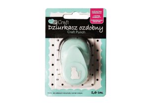 DZIURKACZ OZDOBNY 1,6CM KOT JCDZ-105-076