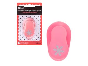 DZIURKACZ OZDOBNY 1,6CM ŚNIEŻYNKA JCDP-105-006