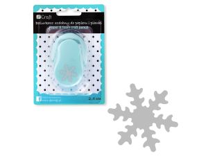 DZIURKACZ OZDOBNY 2,5CM ŚNIEŻYNKA JCDP-110-004