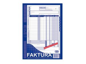 FAKTURA VAT A4 (PEŁNA) 101-1-E