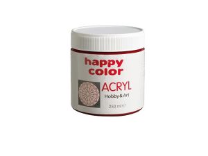 FARBA AKRYLOWA 250 ML RUBINOWY HAPPY COLOR