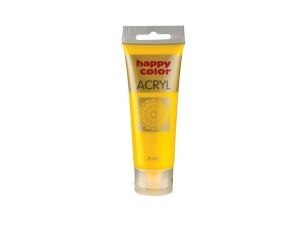 FARBA AKRYLOWA 75 ML CIEMNOŻÓŁTY-16 HAPPY COLOR