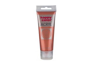 FARBA AKRYLOWA 75 ML MIEDŹ KLASY METAL HAPPY COLOR