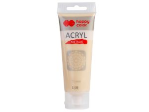 FARBA AKRYLOWA 75ML JASNE ZŁOTO METALIK