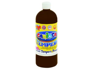 FARBA CARIOCA TEMPERA BRĄZOWA BURNT 1000 ML 03/22