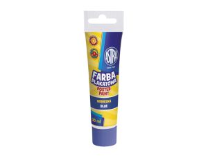 FARBY PLAKATOWE W TUBACH 30ML  NIEBIESKA