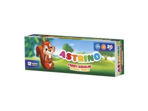 FARBY SZKOLNE ASTRINO 12 KOLORÓW 20ML