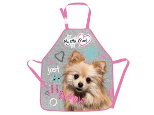 FARTUSZEK MY LITTLE FRIEND PINK DOG