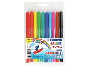 FLAMASTER CENTROPEN COLOUR WORLD PASTEL 10 SZTUK