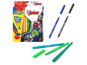 FLAMASTRY 12 KOL. AVENGERS COLORINO