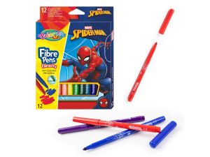 FLAMASTRY 12 KOL. SPIDERMAN COLORINO