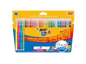 FLAMASTRY KID COULER FLUO 24 KOLORY BIC