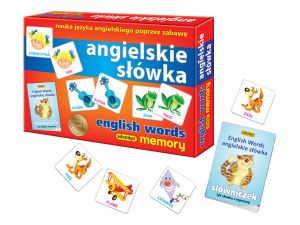 GRA ANGIELSKIE SŁÓWKA MEMORY ADAMIGO