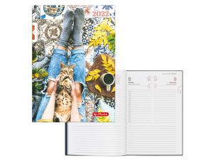 KALENDARZ A5 DZIENNY FLAT LAY HERLITZ
