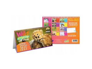 KALENDARZ BIURKOWY WILD PUPPIES PASSION CARDS