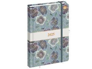 KALENDARZ KSIĄŻKOWY B5 192 MET BLUE ROSE INTERDRUK
