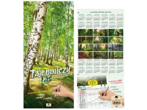KALENDARZ PASKOWY SZEROKI KPS V.5 TAJEM LAS PAN KA