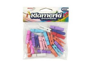 KLAMERKI OZDOBNE 3,5CM KOLOROWE SPK35