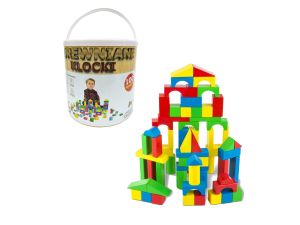KLOCKI DREWNIANE 100SZT 1035